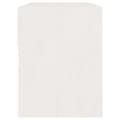 Miniatyrbilde 6 av 9: vidaXL Nattbord hvit 40x31x40 cm heltre furu