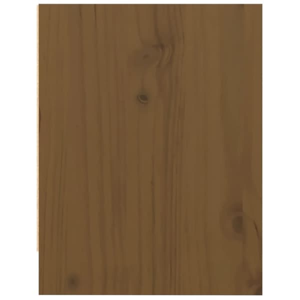vidaXL Nattbord 2 stk honningbrun 40x30,5x40 cm heltre furu