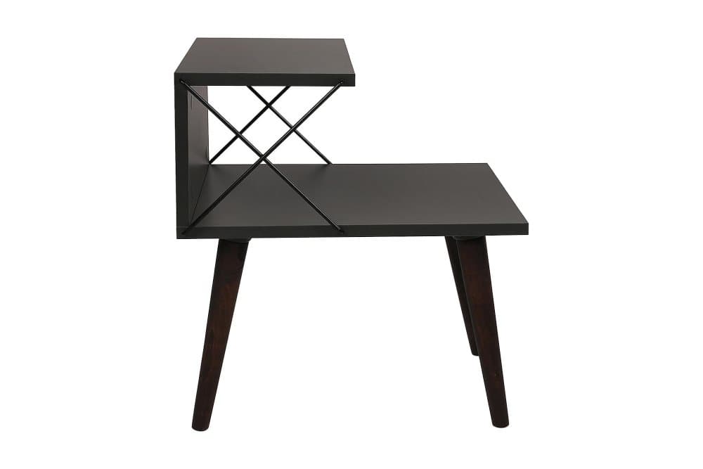 ADDYSEN Sängbord 50 cm Antracit