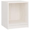 Miniatyrbillede 6 af 10: vidaXL sengeskabe 2 stk. 35,5x33,5x41,5 cm massivt fyrretræ hvid