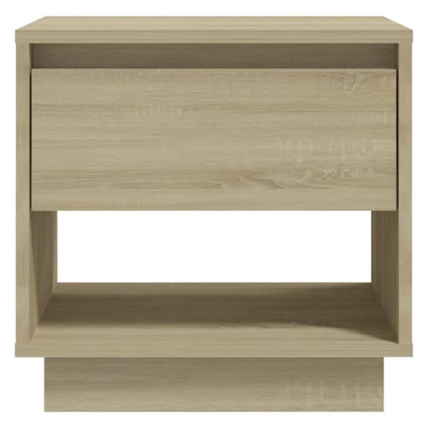 vidaXL Nattbord 2 stk sonoma eik 45x34x44 cm sponplate