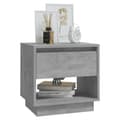 Miniatyrbilde 4 av 10: vidaXL Nattbord 2 stk betonggrå 45x34x44 cm sponplate