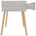 Miniatyrbilde 8 av 11: vidaXL Nattbord betonggrå 40x40x56 cm sponplate