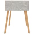 Miniatyrbillede 5 af 11: vidaXL sengeborde 2 stk. 40x40x56 cm spånplade betongrå