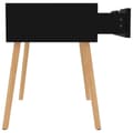 Pikkukuva 8 / 11: vidaXL Yöpöytä korkeakiilto musta 40x40x56 cm lastulevy
