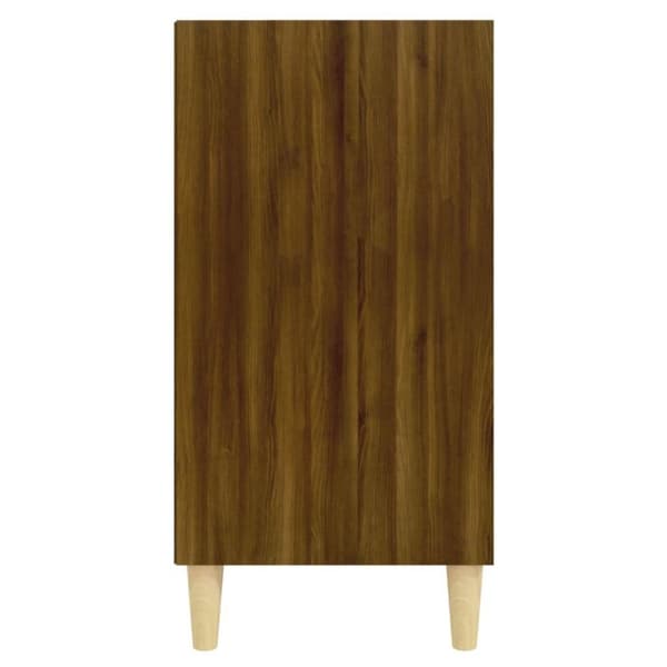 vidaXL Skjenk brun eik 57x35x70 cm sponplate