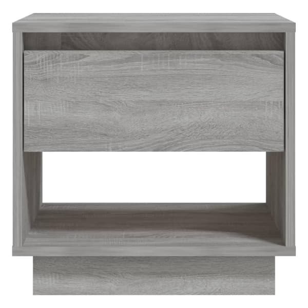 vidaXL Yöpöydät 2 kpl harmaa Sonoma 45x34x44 cm lastulevy