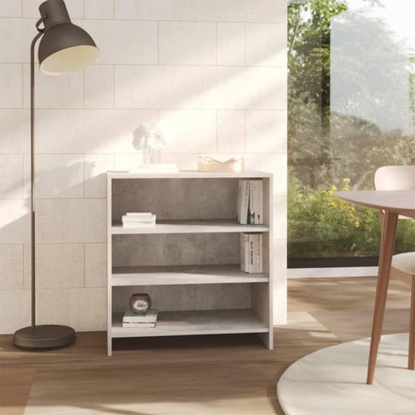 vidaXL Senkki betoninharmaa 70x40,5x75 cm lastulevy