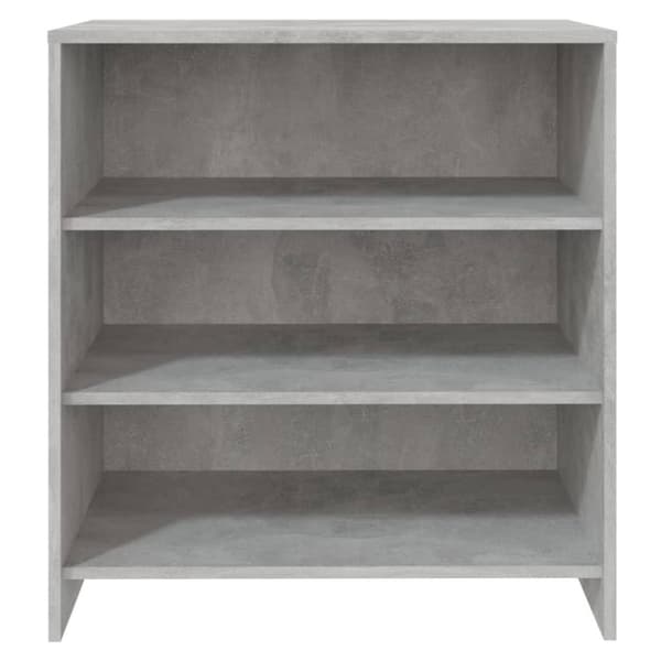 vidaXL Senkki betoninharmaa 70x40,5x75 cm lastulevy