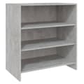 Pikkukuva 1 / 9: vidaXL Senkki betoninharmaa 70x40,5x75 cm lastulevy
