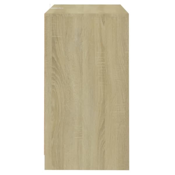 vidaXL skænk 70x41x75 cm spånplade sonoma-eg