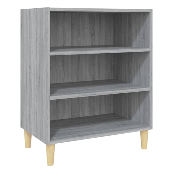 vidaXL Senkki harmaa Sonoma 57x35x70 cm lastulevy