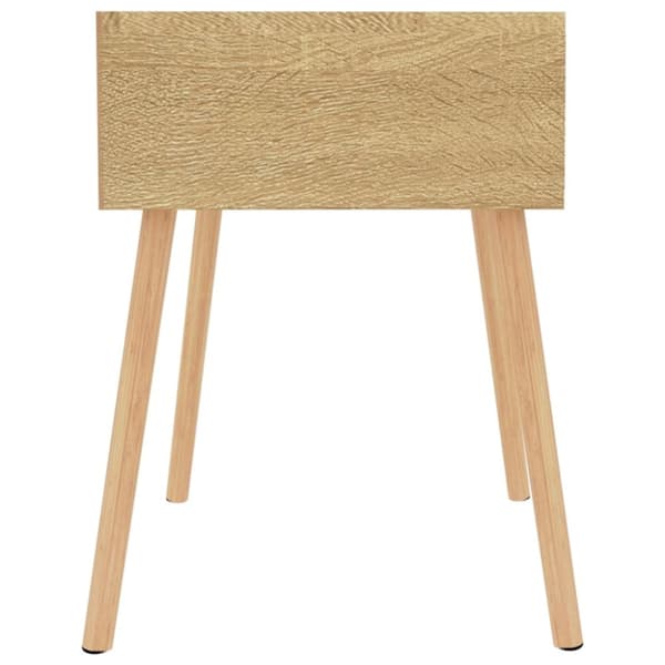 vidaXL Yöpöytä Sonoma-tammi 40x40x56 cm lastulevy