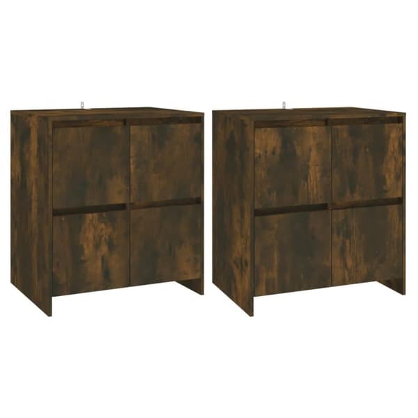 vidaXL Senkit 2 kpl savutammi 70x41x75 cm lastulevy