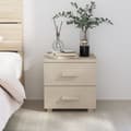 Miniatyrbilde 8 av 8: vidaXL Nattbord HAMAR honningbrun 40x35x44,5 cm heltre furu