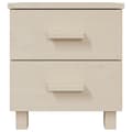 Miniatyrbilde 2 av 8: vidaXL Nattbord HAMAR honningbrun 40x35x44,5 cm heltre furu
