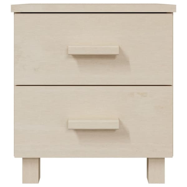 vidaXL Nattbord HAMAR honningbrun 40x35x44,5 cm heltre furu