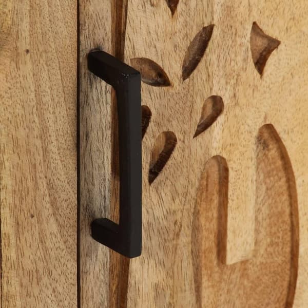 vidaXL Nattbord 40x30x50 cm heltre mango