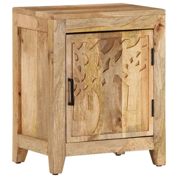 vidaXL Nattbord 40x30x50 cm heltre mango