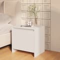 Miniatyrbillede 1 af 8: vidaXL sengebord 45x34x44,5 cm spånplade hvid