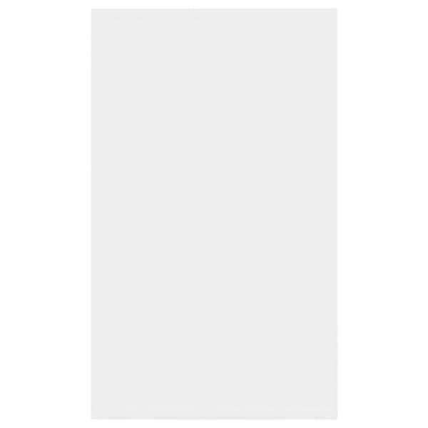 vidaXL Skjenk med 3 skuffer hvit 120x41x75 cm sponplate