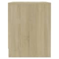 Pikkukuva 6 / 9: vidaXL Yöpöytä Sonoma-tammi 45x34x44,5 cm lastulevy