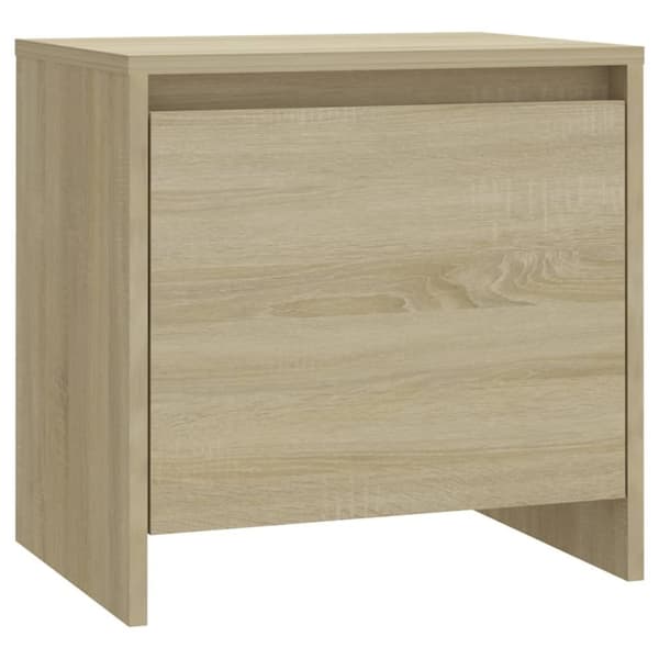 vidaXL Yöpöytä Sonoma-tammi 45x34x44,5 cm lastulevy