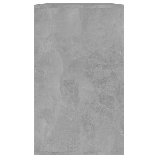 vidaXL skænk 120x41x75 cm konstrueret træ betongrå