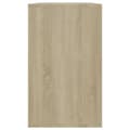 Miniatyrbilde 6 av 11: vidaXL Skjenk sonoma eik 120x41x75 cm sponplate