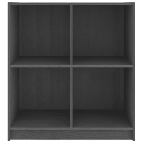 vidaXL Senkki harmaa 70x33x76 cm täysi mänty