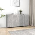 Miniatyrbillede 10 af 11: vidaXL skænk 135x41x75 cm spånplade beton