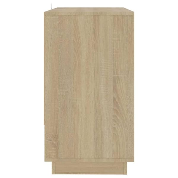 vidaXL Skänk sonoma-ek 70x41x75 cm spånskiva