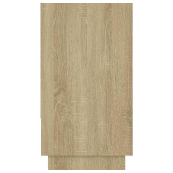 vidaXL Skjenk sonoma eik 70x41x75 cm sponplate