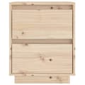 Miniatyrbilde 5 av 11: vidaXL Nattbord 40x35x50 heltre furu