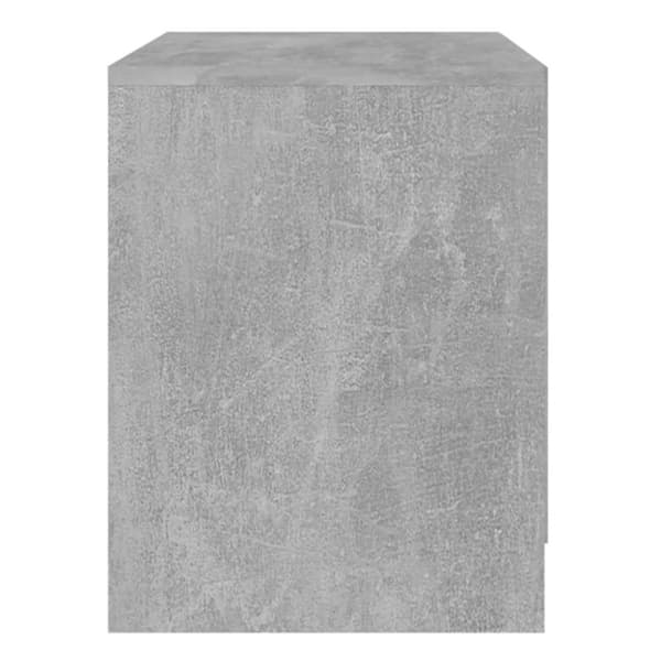 vidaXL Nattbord betonggrå 45x34,5x44,5 cm sponplate