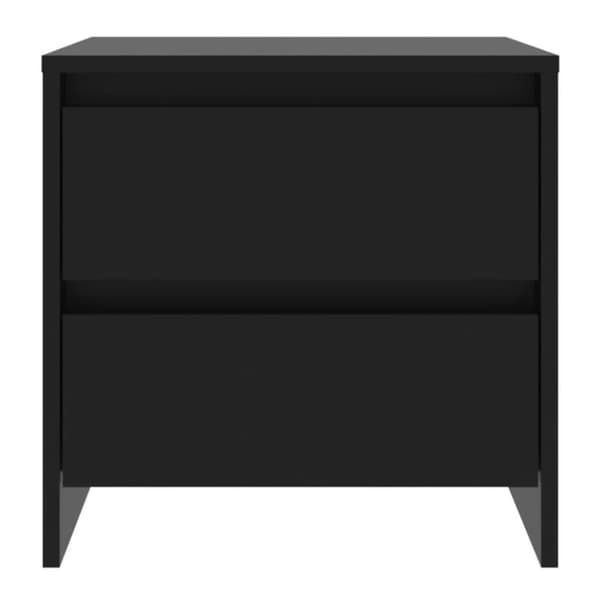 vidaXL sengebord 45x34,5x44,5 cm spånplade sort