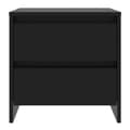 Miniatyrbillede 5 af 10: vidaXL sengebord 45x34,5x44,5 cm spånplade sort