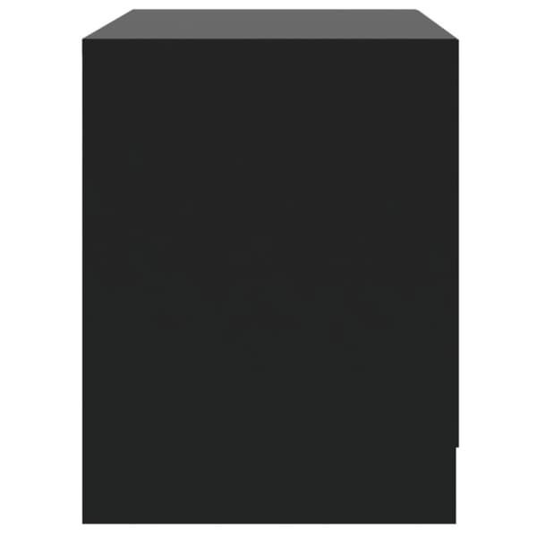 vidaXL sengebord 45x34,5x44,5 cm spånplade sort