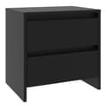 Miniatyrbillede 1 af 10: vidaXL sengebord 45x34,5x44,5 cm spånplade sort