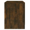 Miniatyrbilde 8 av 11: vidaXL Nattbord 2 stk røkt eik 45x34,5x44,5 cm sponplate