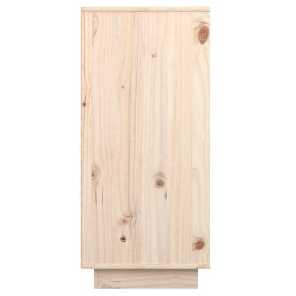 vidaXL Skänk 60x34x75 cm massiv furu