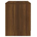 Miniatyrbilde 8 av 11: vidaXL Nattbord 2 stk brun eik 45x34,5x44,5 cm sponplate