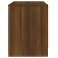 Miniatyrbilde 7 av 10: vidaXL Nattbord brun eik 45x34,5x44,5 cm sponplate
