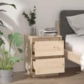 Miniatyrbilde 4 av 11: vidaXL Nattbord 2 stk 40x35x50 heltre furu