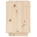 Miniatyrbilde 9 av 11: vidaXL Nattbord 2 stk 40x35x50 heltre furu