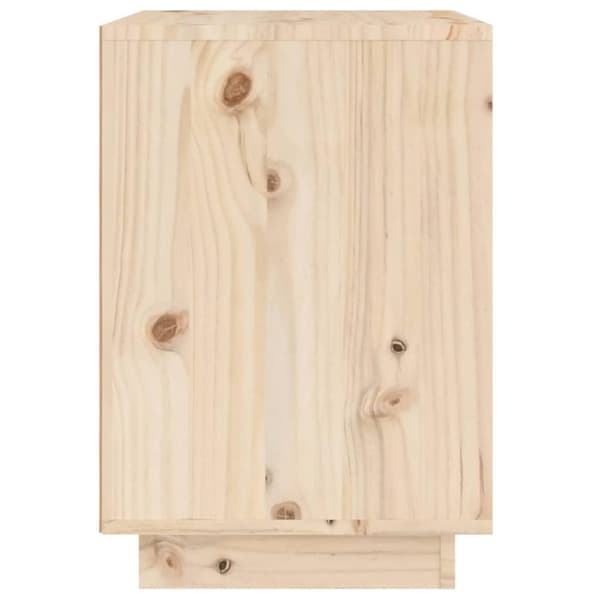 vidaXL Nattbord 2 stk 40x35x50 heltre furu