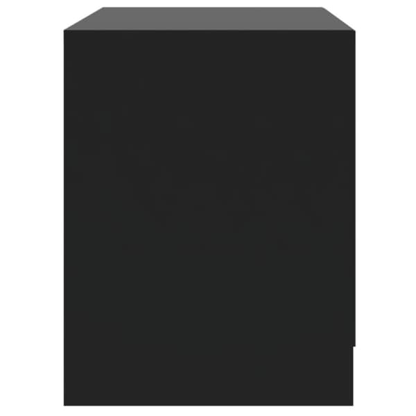 vidaXL Nattbord 2 stk svart 45x34,5x44,5 cm sponplate