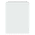 Miniatyrbilde 6 av 8: vidaXL Nattbord hvit 45x34,5x44,5 cm sponplate