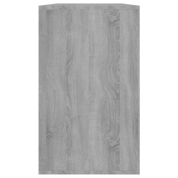 vidaXL Senkki harmaa Sonoma 120x41x75 cm lastulevy
