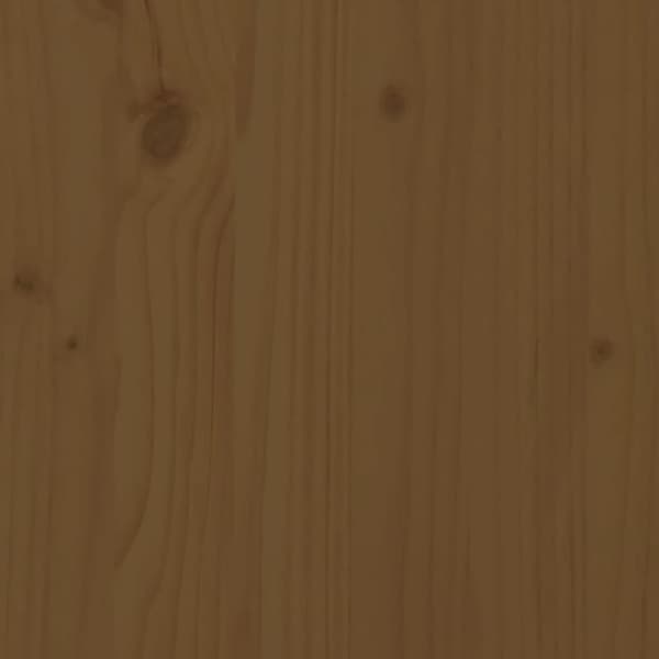 vidaXL sengeborde 2 stk. 40x30x40 cm massivt fyrretræ gyldenbrun